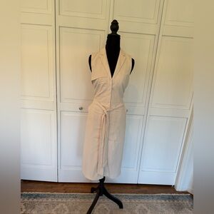 Banana Republic Cream Midi Dress – Size 8